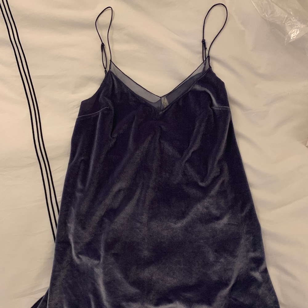 Free People velvet camisole